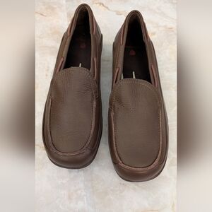 Red Wings Classic Women's Brown Leather Slip-On Loafer Sz 7.5B